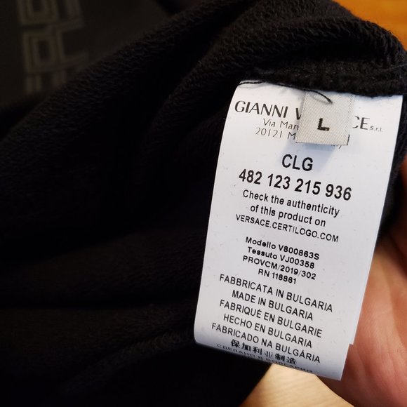 Rare Versace Collection Black Sweater - Picture 4 of 5